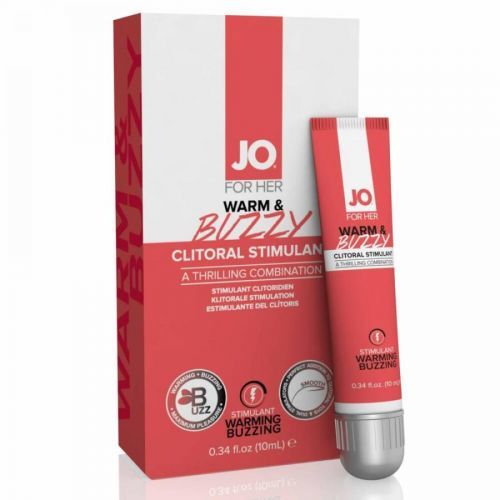 JO WARM & BUZZY - stimulačný gél pre ženy na klitoris (10ml)