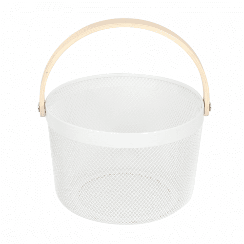Víceúčelový košík, bílá, ZATEN