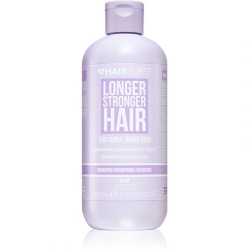 Hairburst Longer Stronger Hair Curly, Wavy Hair hydratačný šampón pre vlnité a kučeravé vlasy 350 ml