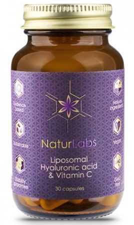 Naturlabs liposomálna kyselina hyaluronová + vitamín c 30 kapsúl