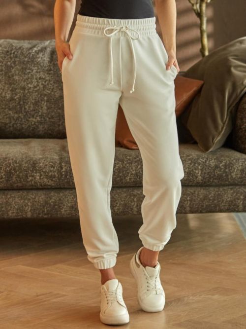 L`AF Pants Dix Cream/Ecru 34