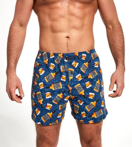Pánske boxerky Cornette Classic 001/96 S-2XL džínsovina M