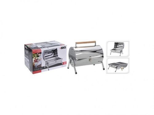 MAKRO - Gril valcový 41x36cm BBQ stolny