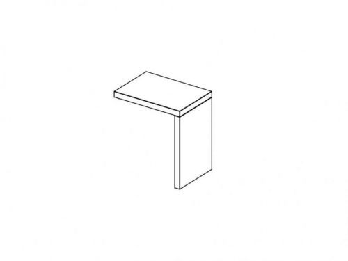 BMB Nočný stolík do L - z bukového masívu