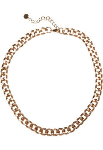Urban Classics Big Saturn Basic Necklace gold - UNI