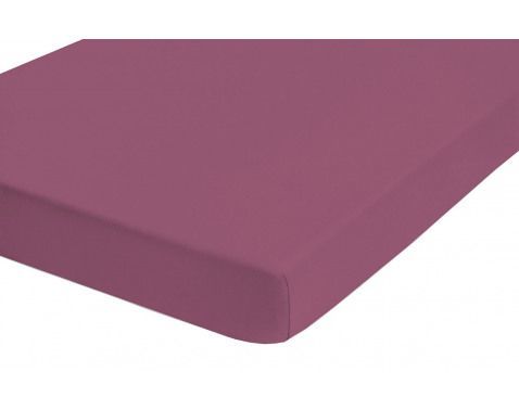 Napínacie prestieradlo Jersey Castell 90x200 cm, fialové%