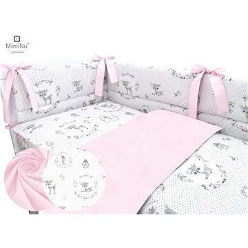 COSING 4D sada obliečok Comfort – Srnček ružová