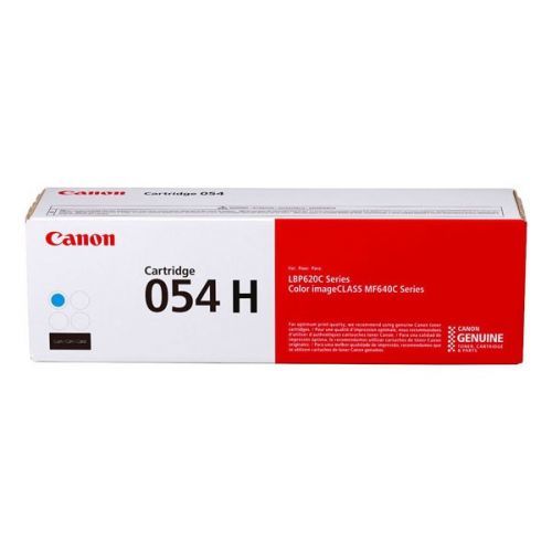Canon originál toner 054HC, cyan, 2300str., 3027C002, high capacity, Canon i-SENSYS LBP621Cw, 623Cdw, MF641Cw, 643Cdw, 645Cx, O