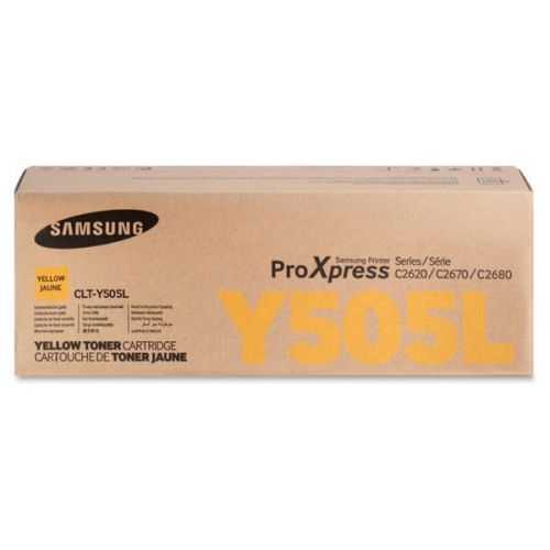 HP originál toner SU512A, CLT-Y505L, yellow, 3500str., Y505L, high capacity, Samsung O