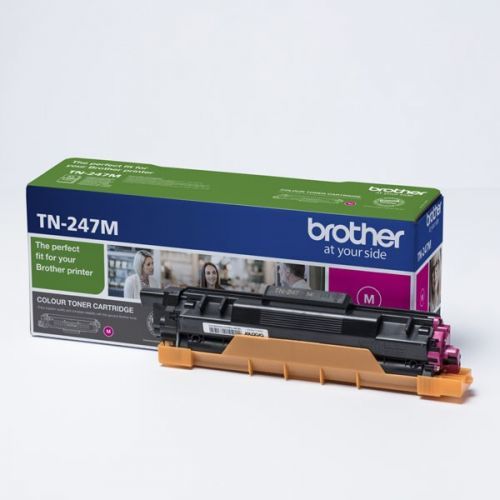 Brother originál toner TN247M, magenta, 2300str., Brother DCP-L3510CDW, DCP-L3550CDW, HL-L3210CW,HL-L3270CDW, O