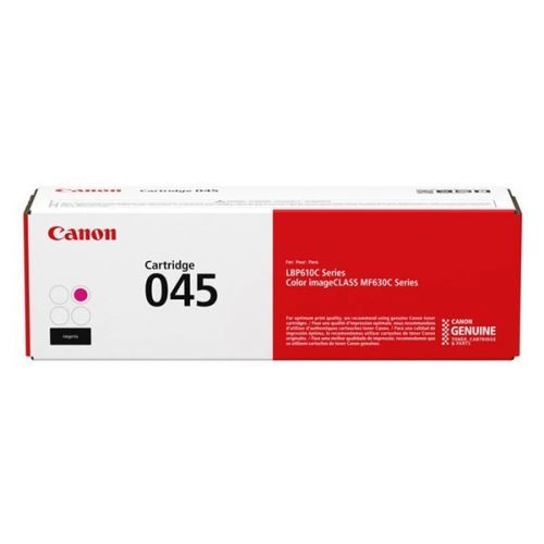 Canon originál toner 045M, magenta, 1300str., 1240C002, Canon LBP613Cdw, 611Cn, MFP635Cx, 633Cdw, 631Cn, O