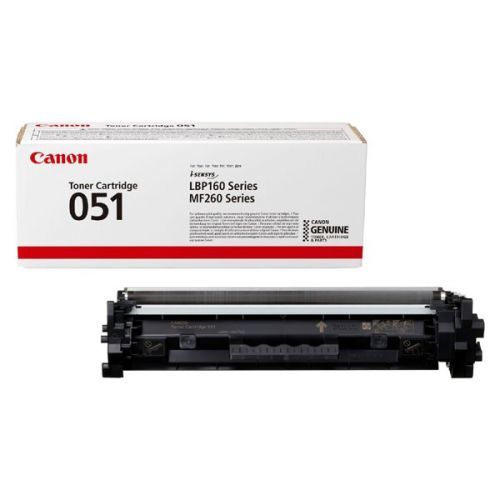 Canon originál toner CRG051, black, 1700str., 2168C002, Canon LBP162dw, MF269dw, MF267dw, MF264dw, O