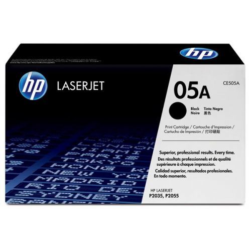 HP originál toner CE505A, black, 2300str., HP 05A, HP LaserJet P2035, 2055, O