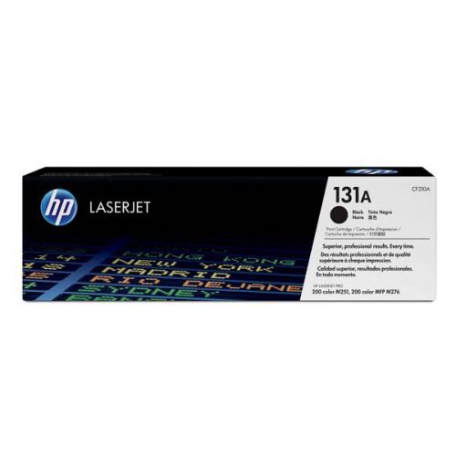 HP originál toner CF210A, black, 1520str., HP 131A, HP LaserJet Pro 200 M276n, M276nw,, 600g, O