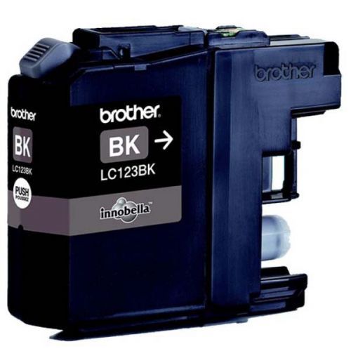 Brother originál ink LC-123BK, black, 600str., Brother MFC-J4510 DW