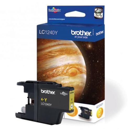 Brother originál ink LC-1240Y, yellow, 600str., Brother MFC-J6910DW