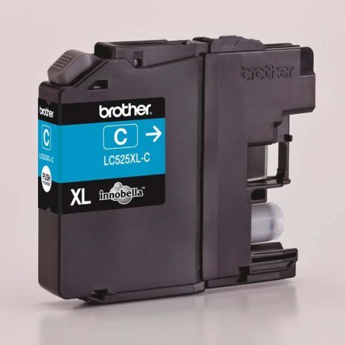 Brother originál ink LC-525XLC, cyan, 1300str., Brother DCP J100, DCP J105, MFCJ200
