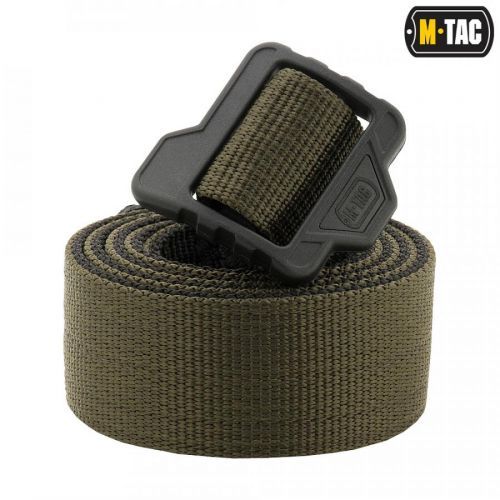 Opasok M-Tac Double Duty Tactical Belt Hex - olivový, S