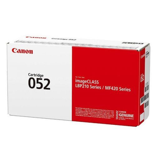 Canon originál toner CRG052, black, 3100str., 2199C002, Canon LBP212dw,214dw,215x, MF421dw,426dw,428x,429x, O