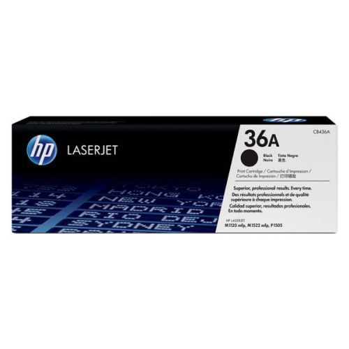 HP originál toner CB436A, black, 2000str., HP 36A, HP LaserJet P1505, M1522n, nf MFP, O