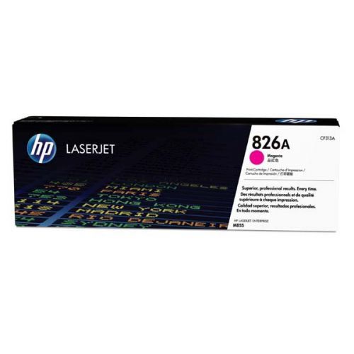 HP originál toner CF313A, magenta, 31500str., HP 826A, HP Color LaserJet Enterprise M855dn, M855x+, M855x+, O