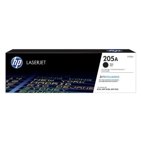 HP originál toner CF530A, black, 1100str., HP 205A, HP Color LaserJet Pro M180n, M181fw, O