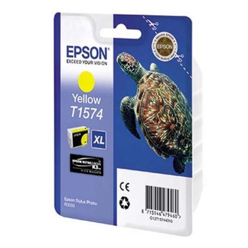 Epson originál ink C13T15744010, yellow, 25,9ml, Epson Stylus Photo R3000