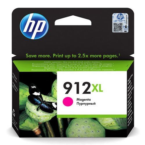 HP originál ink 3YL82AE, HP 912XL, magenta, 825str., high capacity, HP Officejet 8012, 8013, 8014, 8015 OJ Pro 8020