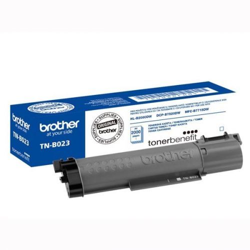 Brother originál toner TNB023, black, 2000str., Brother DCP-B7520DW, HL-B2080DW, MFC-B7715DW, O