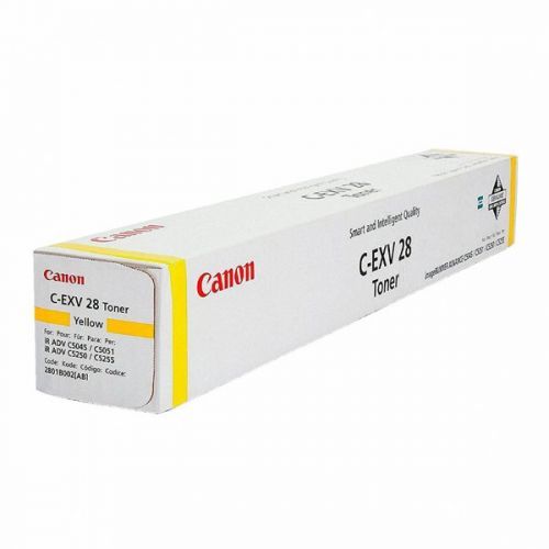 Canon originál toner CEXV28, yellow, 38000str., 2801B002, Canon iR-C5045, 5051, O