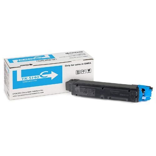 Kyocera originál toner TK-5140C, cyan, 5000str., 1T02NRCNL0, Kyocera ECOSYS M6030cdn, ECOSYS M6530cdn, ECOSYS P6130cdn, O