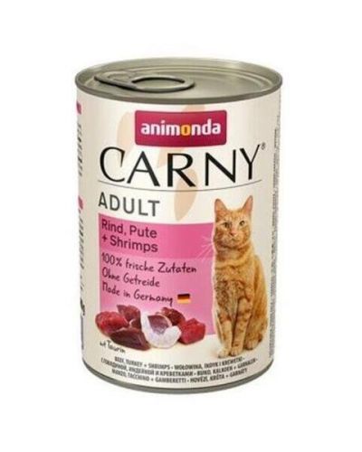 Animonda CARNY® cat Adult hovädzie,morka a krevety bal. 6 x 400 g konzerva