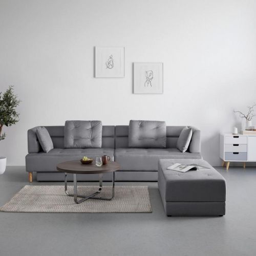 Sedacia Súprava Eliza Svetlá Sivá