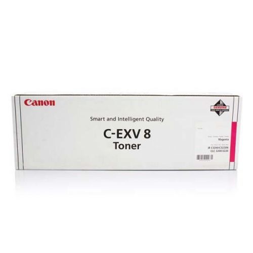 Canon originál toner CEXV8, magenta, 25000str., 7627A002, Canon iR-C, CLC-3200, 2620N, O