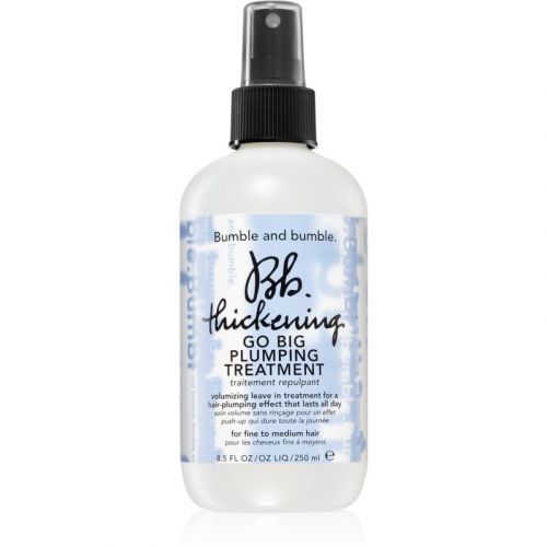 Bumble and Bumble Thickening Go Big Plumping Treatment objemový sprej na fénovanie a záverečnú úpravu vlasov 250 ml