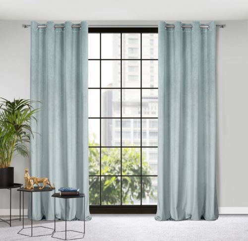 Eurofirany Drape 384155 Blue Š 140 cm D 250 cm