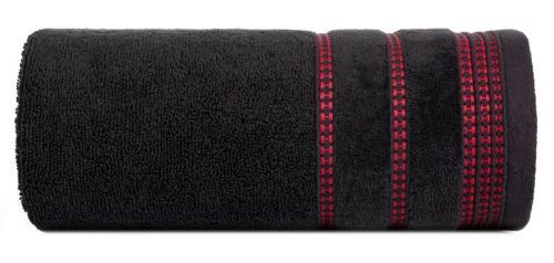 Eurofirany Towel 396974 Black Š 50 cm D 90 cm