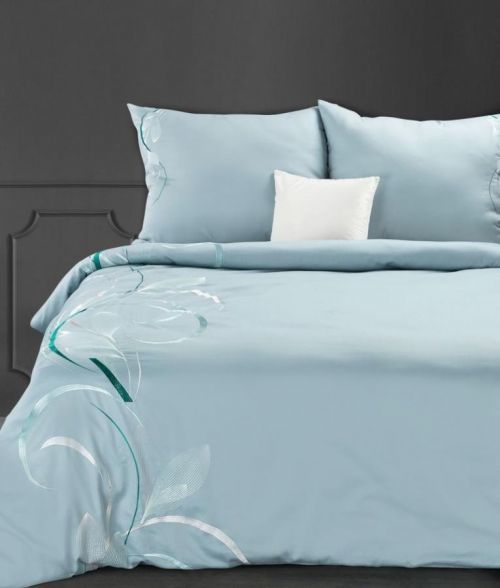 Eurofirany Bed Linen 391360 Blue Š 220 cm D 200 cm, 2 ks. 70 cm