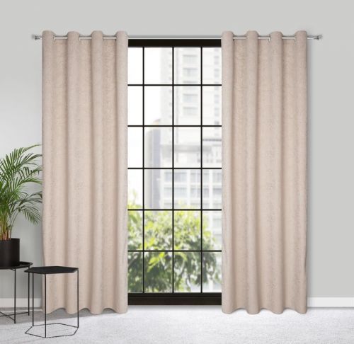 Eurofirany Drape 386650 Beige Š 140 cm D 250 cm