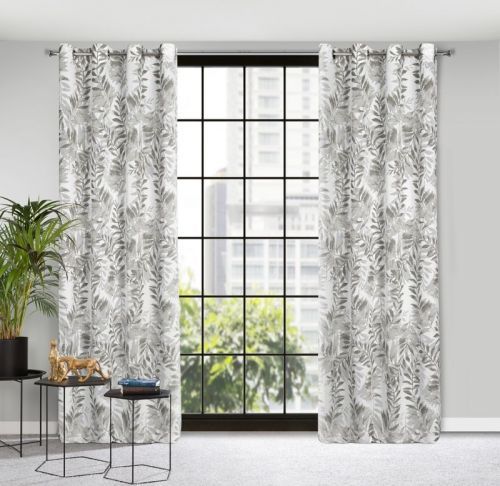 Eurofirany Drape 398704 Steel Š 140 cm D 250 cm