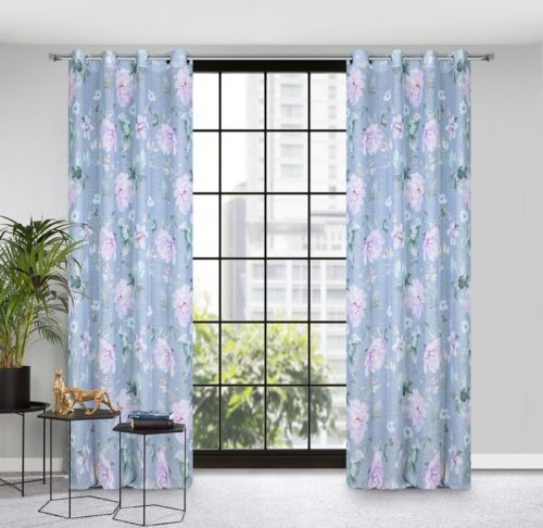 Eurofirany Drape 400942 Blue/light Violet Š 140 cm D 250 cm