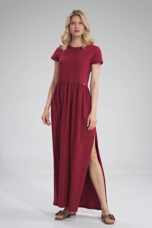 Figl Dress M787 Deep Red S