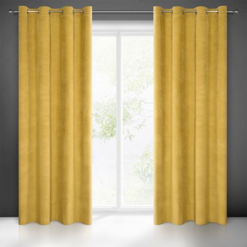 Eurofirany Drape 383789 Gold Š 140 cm D 250 cm