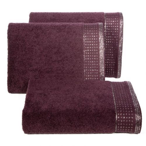 Eurofirany Towel 338650 Burgundy Š 50 cm D 90 cm