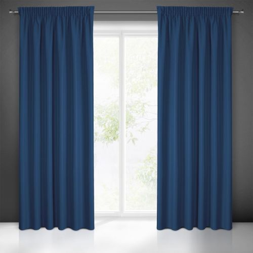 Eurofirany Drape 355735 Dark Blue Š 140 cm D 270 cm