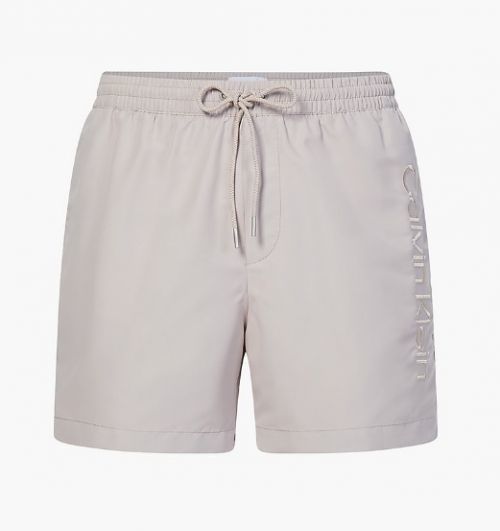 Pánske kúpacie kraťasy - KM00718 ABM - béžová - Calvin Klein L béžová