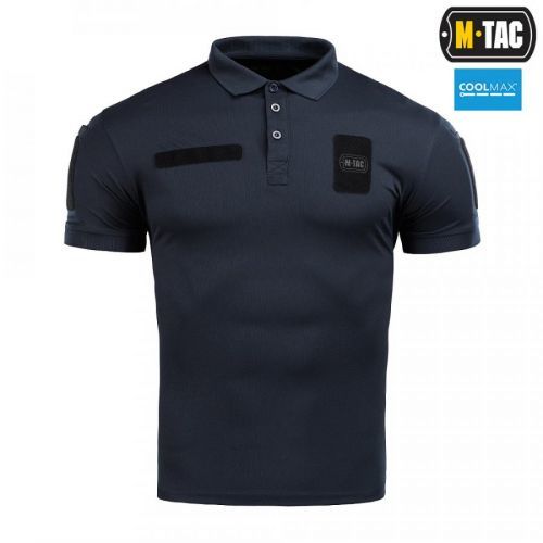 Polokošeľa M-Tac Elite Tactical Coolmax - navy, XXL