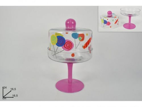 MAKRO - Dóza na cukríky 24cm 16,5x10,5x21cm