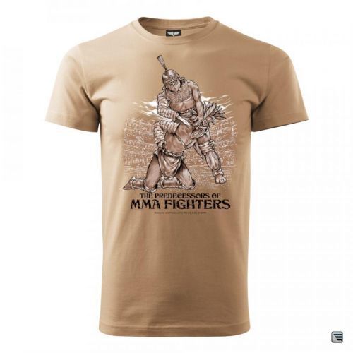 Triko Mars and Arms Gladiátori MMA - hnedé, L