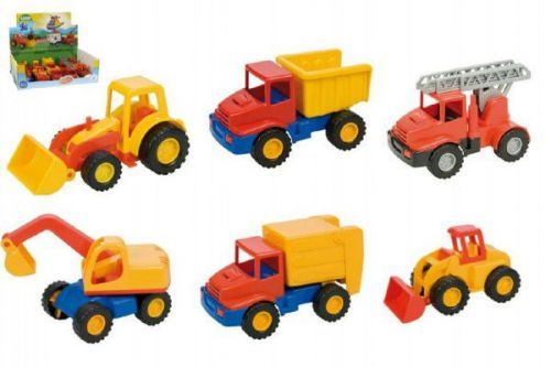 COMPACT mini auto- stavebné, plast 12 cm